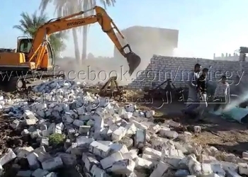  إزالة التعديات على الأراضى الزراعية 