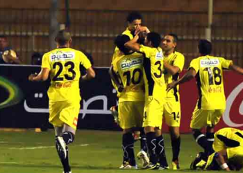 المصرى يتعادل 1/1 امام المقاولون العرب