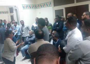 اعتصام مفتوح بالنادي النوبي العام بالقاهرة 