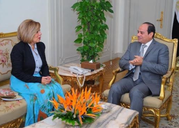 الرئيس يستقبل مشيرة خطاب مرشحة مصر لمنصب مدير عام اليونسكو