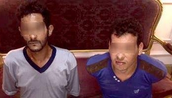 ضبط مسجلى خطر أثناء سرقتهما سائق بالبساتين
