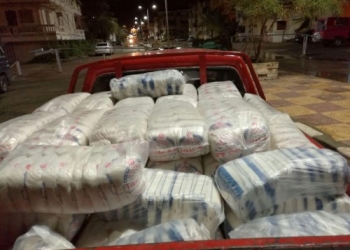 ضبط تاجر بدمياط وبحوزته 1100 كيلو سكر مدعم 
