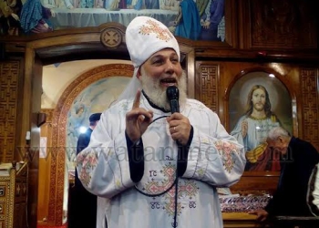 أسقف السويس يترأس صلاة قداس رأس السنة 