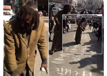 ثقافة مُشرد طنطا تجعله حديث “فيس بوك”