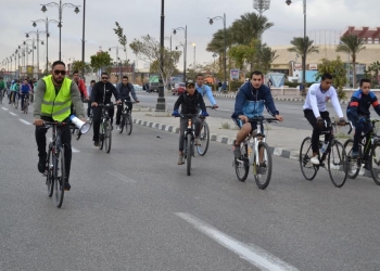 “هنلف السويس بعجلة” ماراثون للشباب