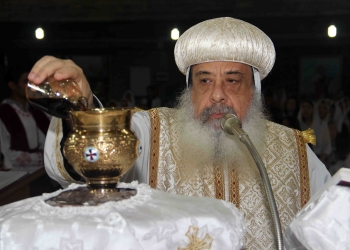 الأنبا دانيال يترأس قداس “الغطاس” من كنيسة الملاك ميخائيل