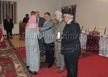 حفل تكريم لأسر شهداء الشرطة بالسويس