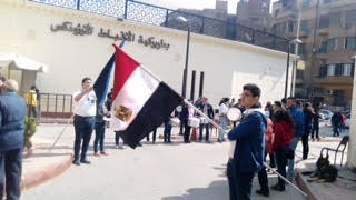 فرق الكشافة تستعد لأستقبال موكب الشهيدة “دميانة”