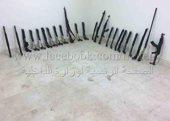 ضبط 30 قطعة سلاح ناري بسوهاج