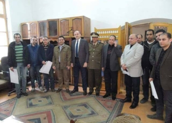 مدير أمن الشرقية يُكرم بعض ضباط المحافظة