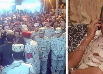 كفرالشيخ تشيع جثمان الشهيد المقدم احمد الدشاش