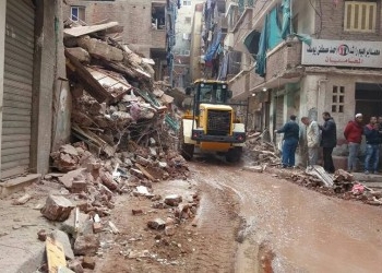 محافظ الإسكندرية يأمر بتسكين ضحايا العقار المنهار بالمندرة 