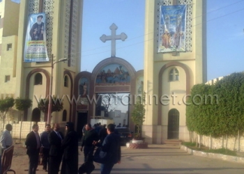 أسقف بني سويف : يشيد بجهود الأمن لتأمين زيارة البابا