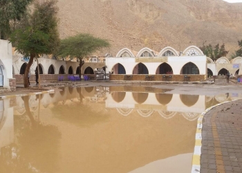الري تتخذ اجراءات لمواجهة السيول التى تتعرض لها مدينة طابا