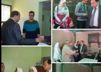 قافلة طبية للمسنين ببني سويف