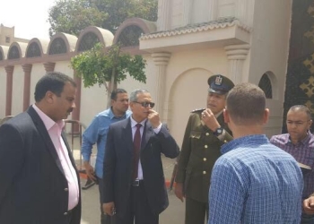 مدير أمن سوهاج يتفقد الخدمات الأمنية أمام المطرانيات الكبرى