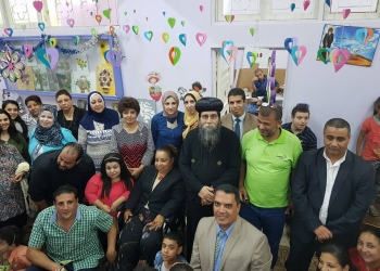 أسقف ببا يستقبل وفد الـ"قومي المرأة"2