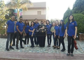 فريق "ثيؤطوكوس" يصور " نشتكي لمين" بحضور الأنبا مارتيروس