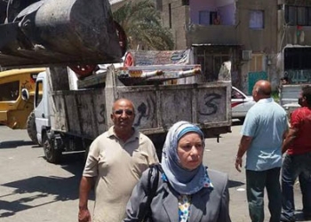 حملة مشتركة لنقل الباعة الجائلين ببورسعيد