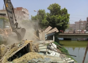 استمرار حملات الإزالات على نهر النيل بمحافظات الجمهورية