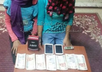 مباحث الدقهلية تضبط شقيقتين لسرقتهم لمبلغ مالي ومشغولات ذهبية