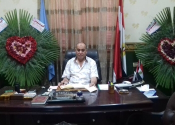 رئيس مدينة سمنود يتابع أعمال الرصف ويتفقد معرض السلع الغذائية الدائم