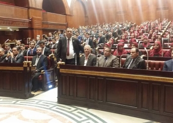 طلاب حقوق المنيا لأول مرة في البرلمان