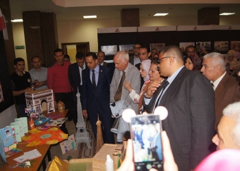 بالصور.. معرض للصور الفوتوغرافية عن آثار رشيد بمكتبة دمنهور