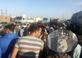 دهس سيدة أمام "الأبعادية" بالبحيرة