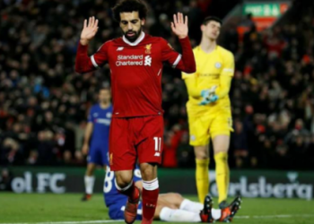 للحداد .. محمد صلاح يسجل هدف بالدوري الإنجليزي ويمتنع عن الاحتفال