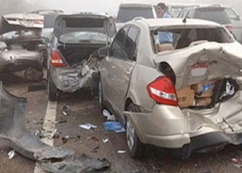 الصحة : وفاة 3 مواطنين وإصابة 4 آخرين في حادث سير بالمعادي