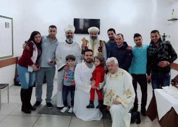 الأنبا برنابا يُسيم شماس بمدينة كاسال مونفوراتو