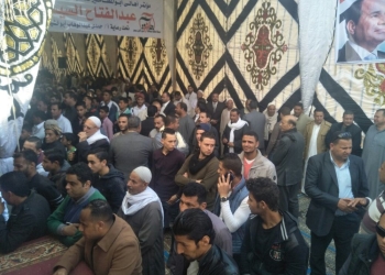 بالصور.. مؤتمراً جماهيرياً حاشداً لدعم “السيسي” في أبوالمطامير بالبحيرة