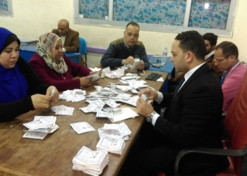 بدء عملية فرز أصوات الإنتخابات الرئاسية بالبحيرة