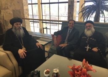 الأنبا انطونيوس يصل الكويت قادمًا من العقبة