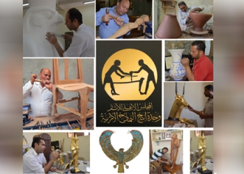 جولة وطني داخل وحدة إنتاج النماذج الأثرية بالقلعة: أحفاد الفراعنة ينتجون نماذج مقلدة بحرفية.. للترويج والاقتناء