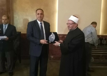 بالصور..تكريم مفتي الجمهورية خلال حفل إفطار "قضاة" البحيرة