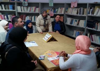 مناقشة قصص مجلة قطر الندى بمكتبة باسوس