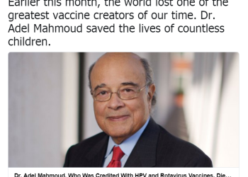 بيل جيتس: عادل محمود أنقذ عدد لا يحصى من الأطفال