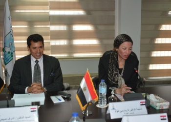 وزير البيئة تقترح تنظيم زيارة للشباب للمحميات أثناء لقاءها بوزير الشباب والرياضة