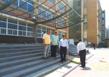 بالصور..رئيس جامعة الإسكندرية يتفقد عملية الإنشاءات الخاصة بمباني الجامعة للتأكيد على جاهزيتها للعام الدراسي الجديد