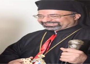 بطريرك الاقباط الكاثوليك يحتفل بمناولة أطفال بكنيسة السيدة العذراء- قبة الهواء شبرا
