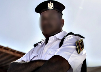 التحفظ علي شرطي أصيب بحالة عصبية و انتهر المصلين بكنيسة ببني سويف