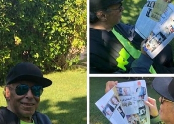 مواقع التواصل الاجتماعي تحتفي بصورة صلاح السعدني