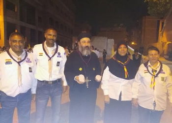 كاتدرائية الشهيد استفانوس بقوص تنظم احتفالية الوعد الكشفي