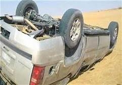 مصرع إماراتية وإصابة شخصين إثر انقلاب سيارة بوادي النطرون
