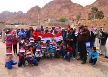 صناع الخير والمصرف المتحد يطلقان قافلة مساعدات إنسانية لدعم أهالي سانت كاترين
