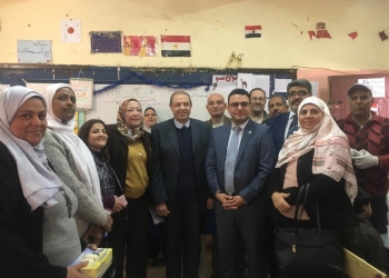 إنطلاق المرحلة الأولى للحملة القومية للقضاء على الديدان المعوية بمدارس المرحلة الإبتدائية
