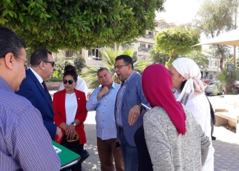 فريق مركز هوية مصر بالألمانية بالقاهرة ومسؤلي الهيئة الهندسية للقوات المسلحة يزور محافظة الأقصر
