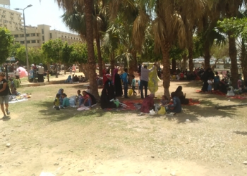المواطنون يتوافدون على الحدائق والجزر النيلية للإحتفال بأعياد الربيع بأسوان